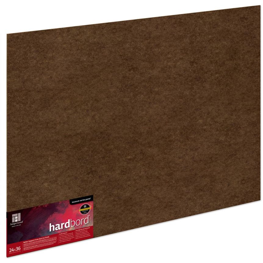 Ampersand Hardbord 1/8" Flat Panel 24x36"