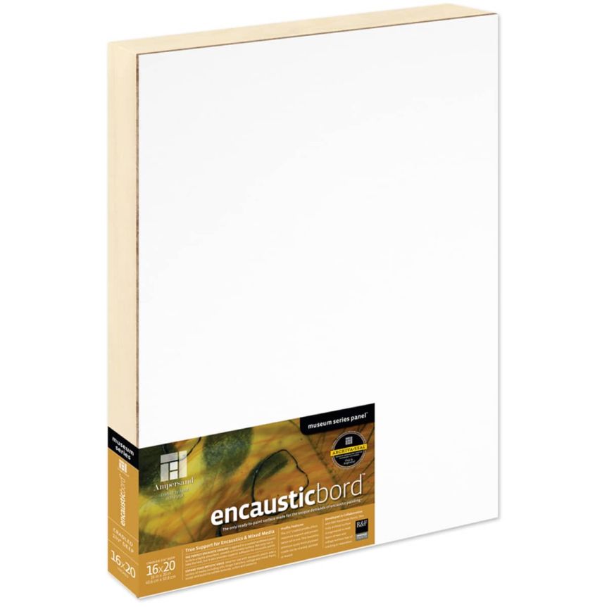 Ampersand Encausticbord 1-1/2" Cradled Panel 16x20"