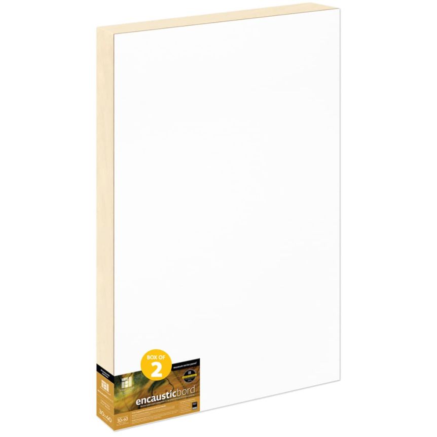 Ampersand Encausticbord 2-1/8" Cradled Panel 30x40" Pack of 2