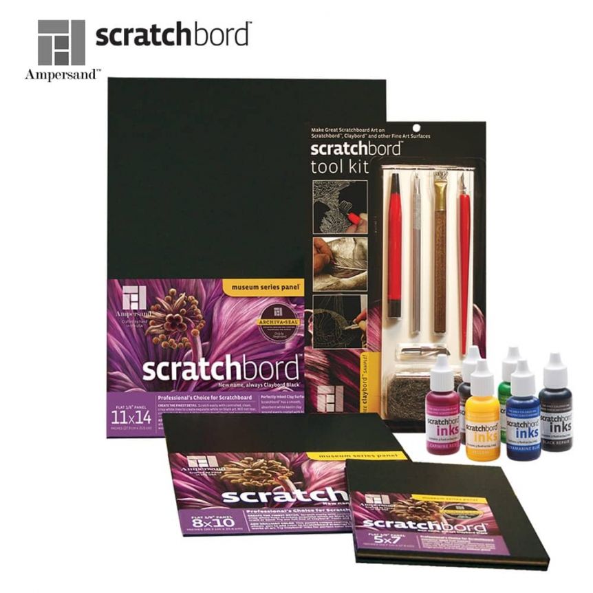 Ampersand Museum Series Scratchbords