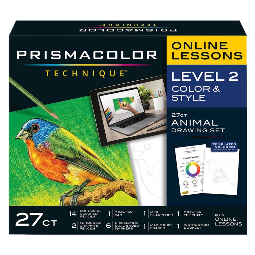 Prismacolor Colored Pencils Technique Kits: Animal & Nature Sets