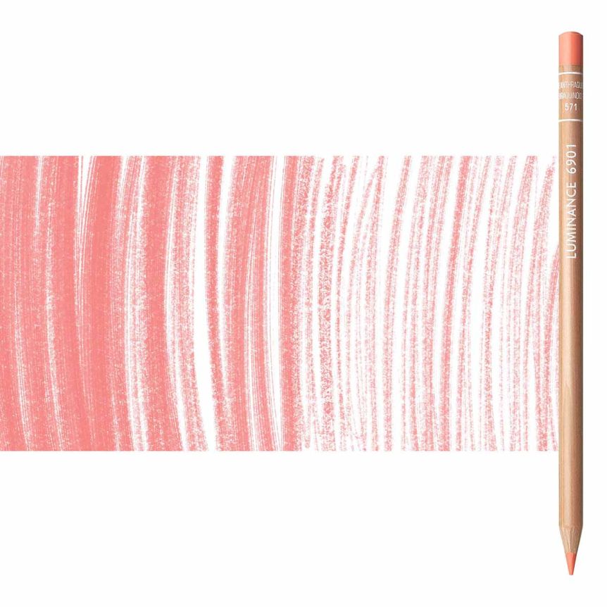Caran d'Ache Luminance 6901 Lightfast Pencil No. 571 Anthraquinoid Pink