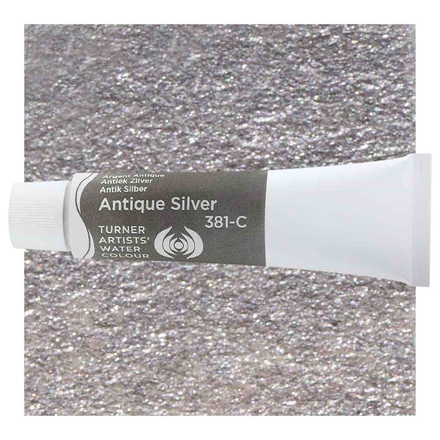 Turner Professional Watercolor - Antique Silver, 15ml Tube