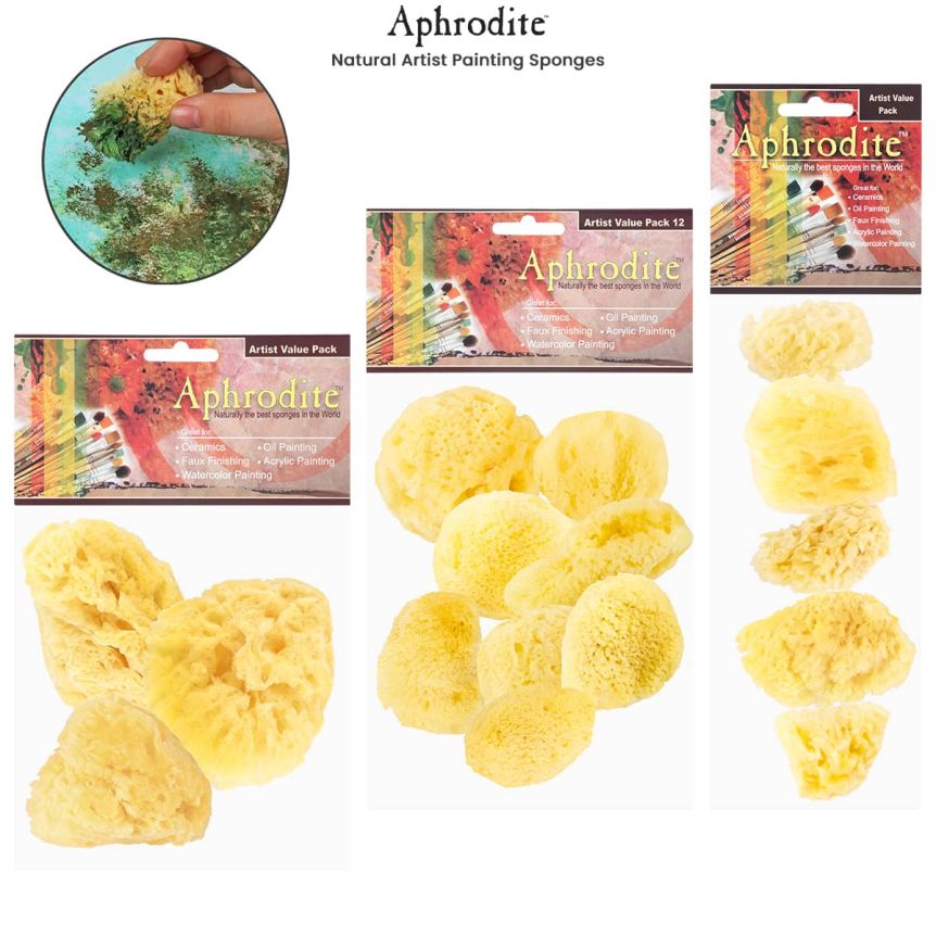 Aphrodite Natural Painting Sponges
