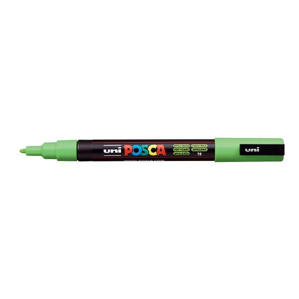 Posca Acrylic Paint Marker 0.9-1.3 mm Fine Tip Apple Green