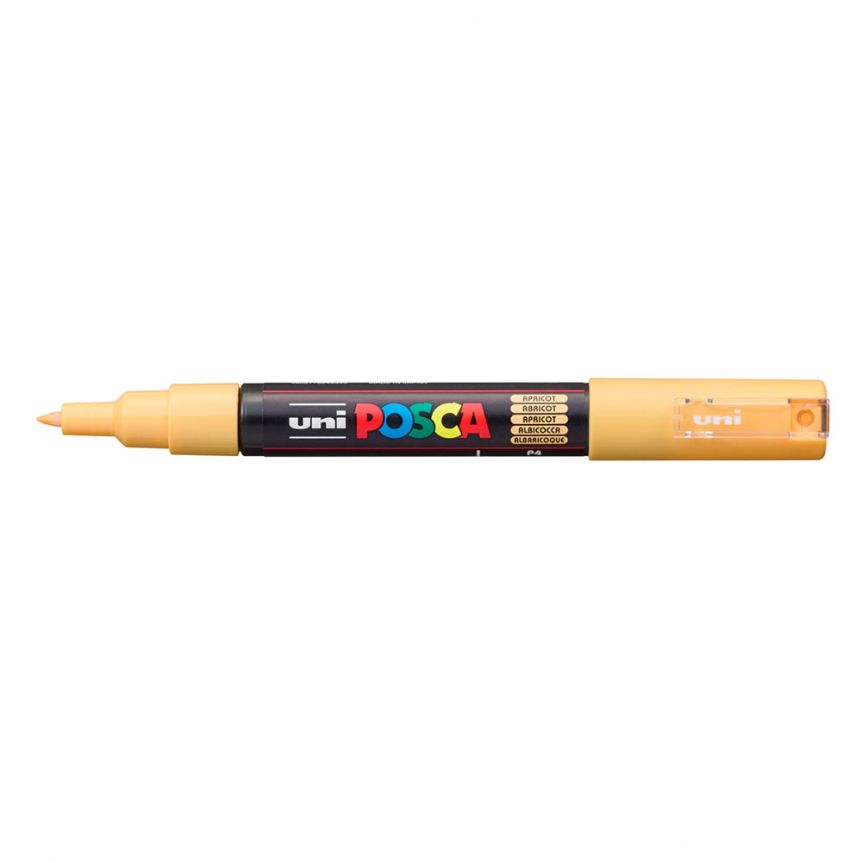 Posca Acrylic Paint Marker - Extra-Fine Tip, Apricot (0.7-1mm)