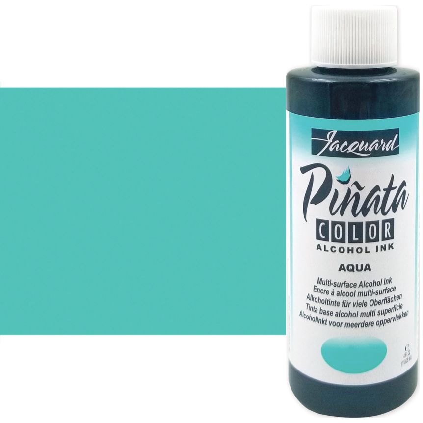 Jacquard Pinata Alcohol Ink - Aqua, 4oz