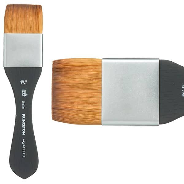 Princeton Aqua Elite Series 4850 Synthetic Brush - Round, Size 10, Short  Handle, BLICK Art Materials