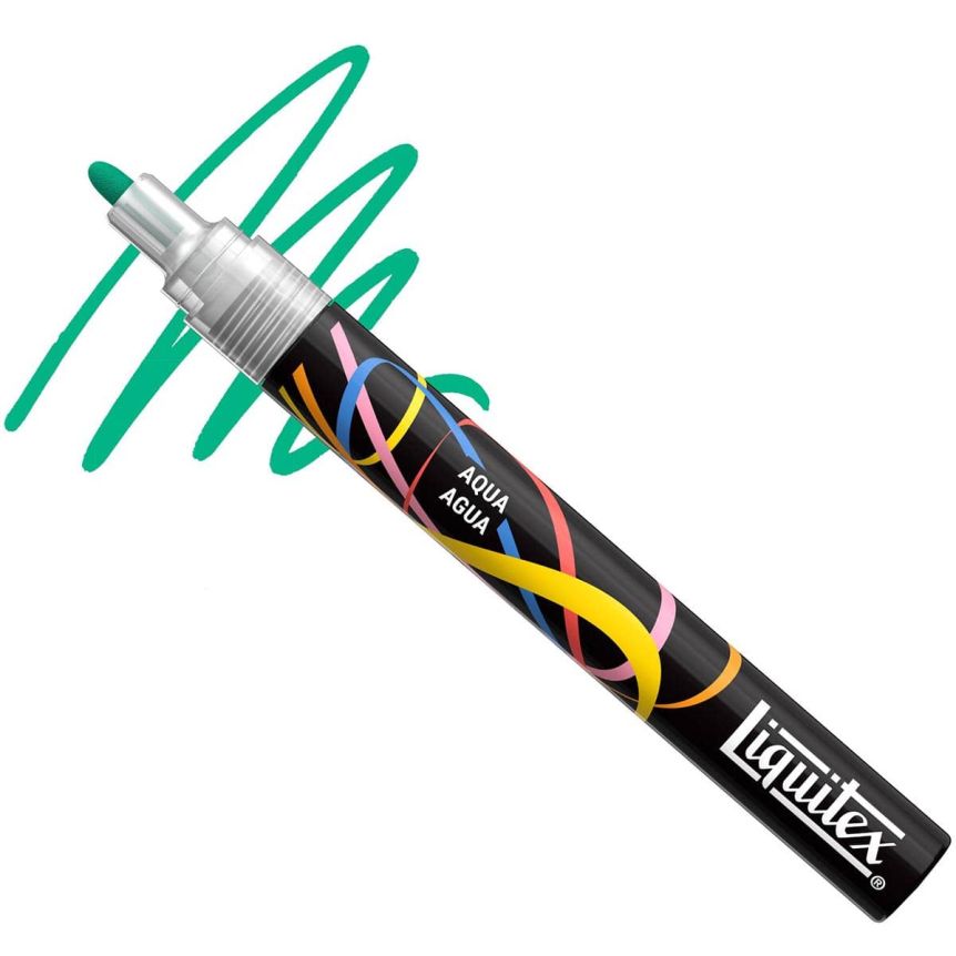Liquitex Marker - Aqua, Bullet Tip, 2 mm