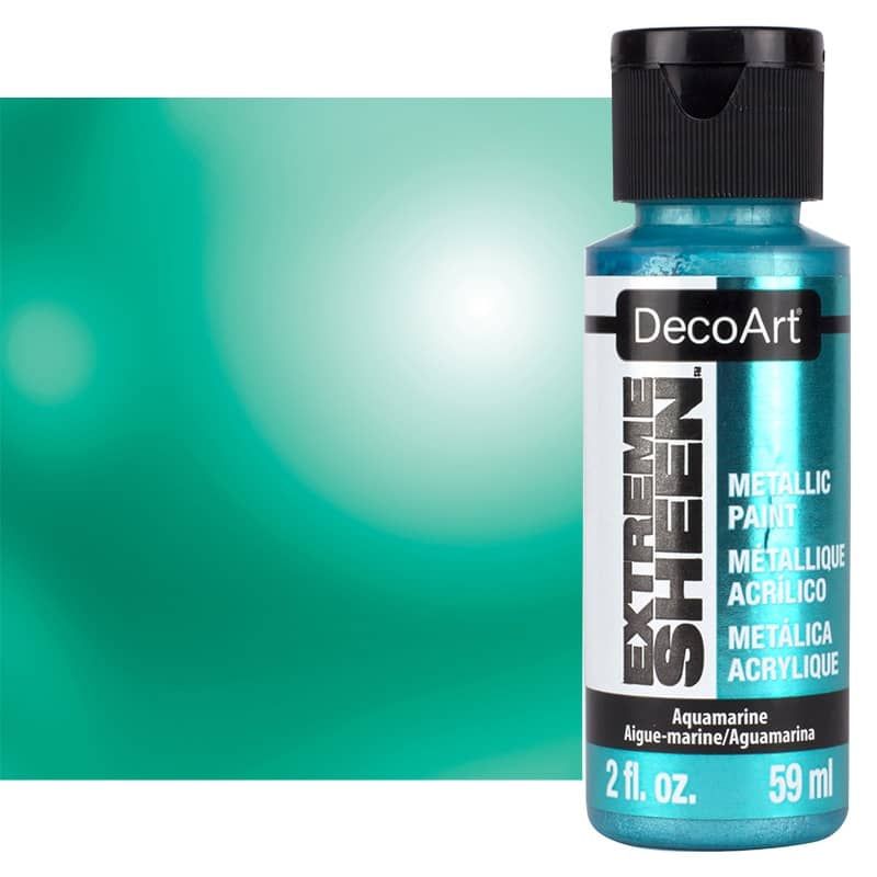 Decoart Extreme Sheen 2Oz Aquamarine