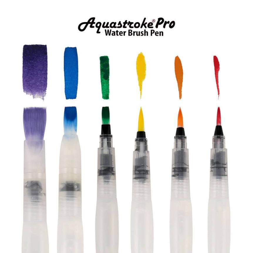 Aquastroke Pro Water Brush Pens