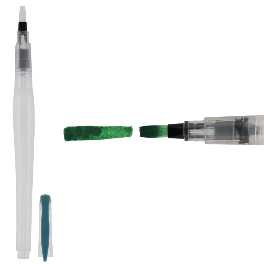 Aquastroke Pro Water Brush Pen, Small Flat