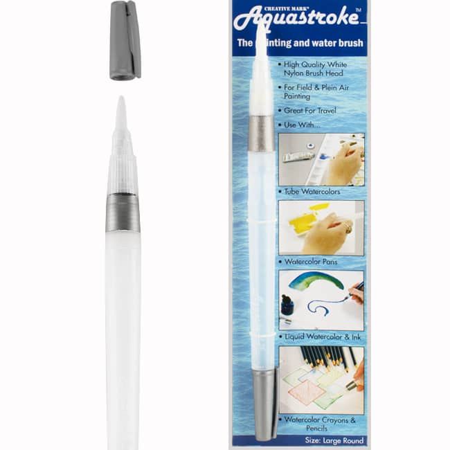 Aquastroke Watercolor Water Brush Pen Round Large
