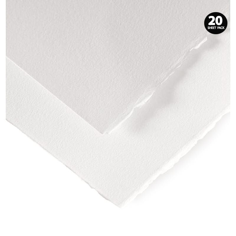  Arches Watercolor Block 9x12-inch Natural White 100% Cotton  Paper 2-Pack - 40 Sheets of Arches Watercolor Paper 140 lb Cold Press -  Arches Art Paper for Watercolor Gouache Ink Acrylic and More
