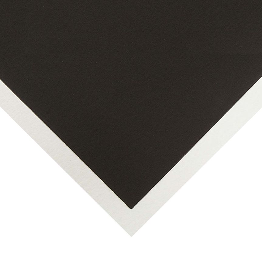 Colourfix Medium Tooth Pastel Paper - Deep Black, 9-1/2" x 12-1/2" (10 Sheet Pack)