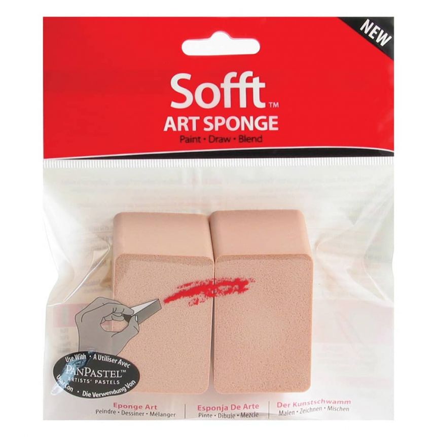 Sofft Art Sponge - Angle Slice Flat 2-Pack