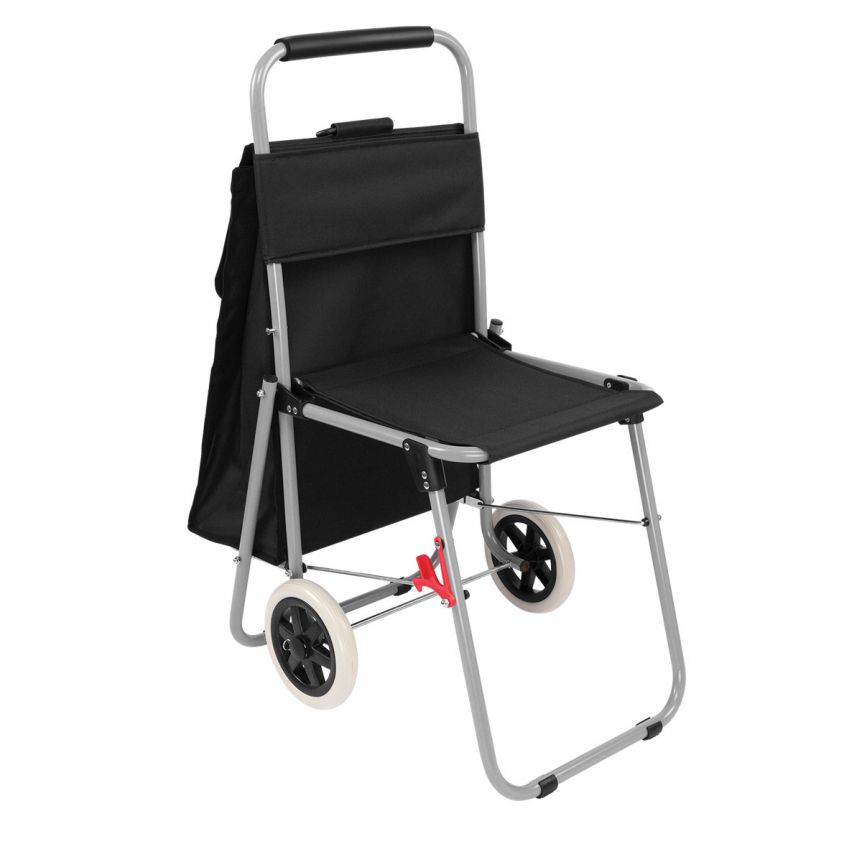 The ArtComber Portable Rolling Art Chair, Black