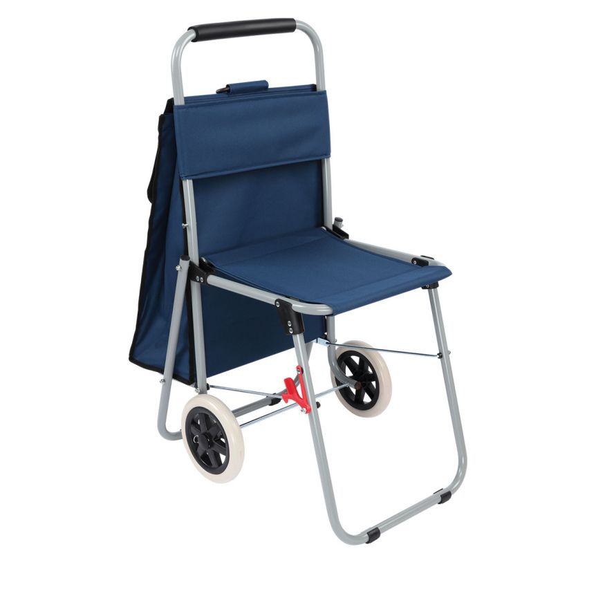 The ArtComber Portable Rolling Art Chair, Blue