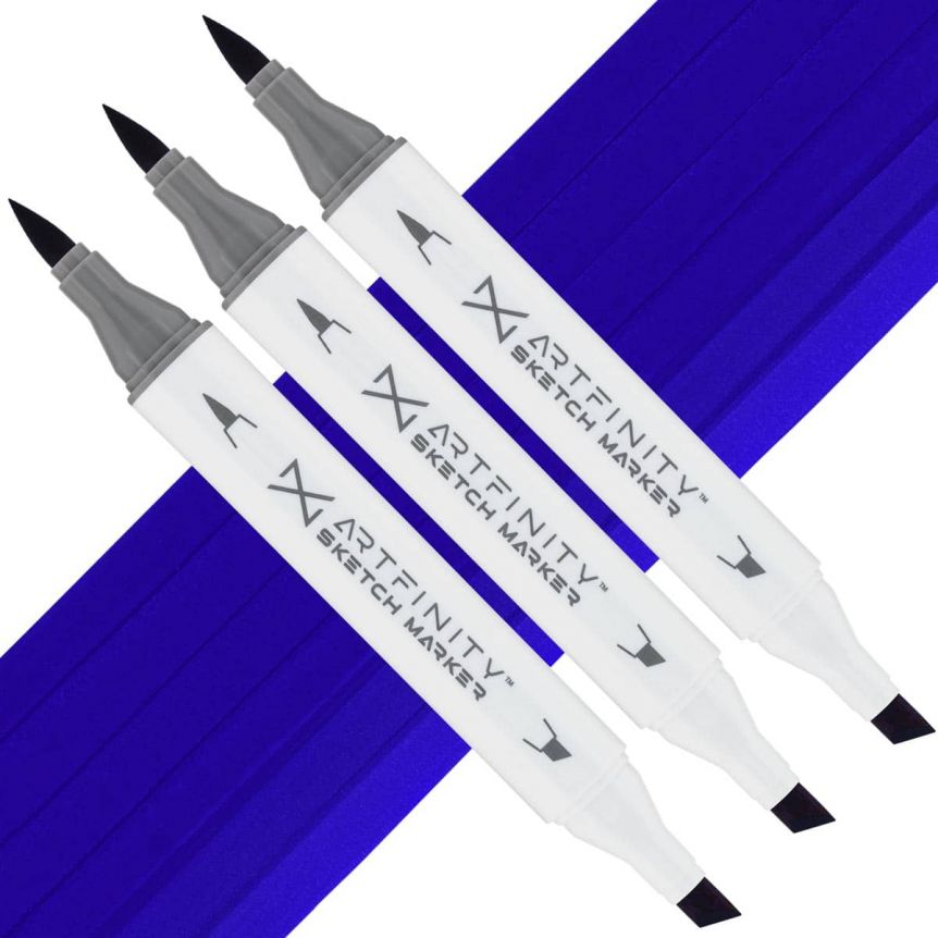 Artfinity Sketch Marker - Blue Magic B4-8, Box of 3