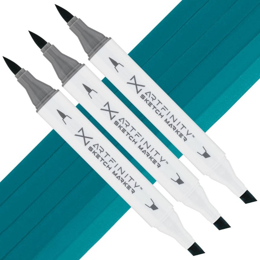 Artfinity Sketch Marker - Aquamarine BG1-7, Box of 3
