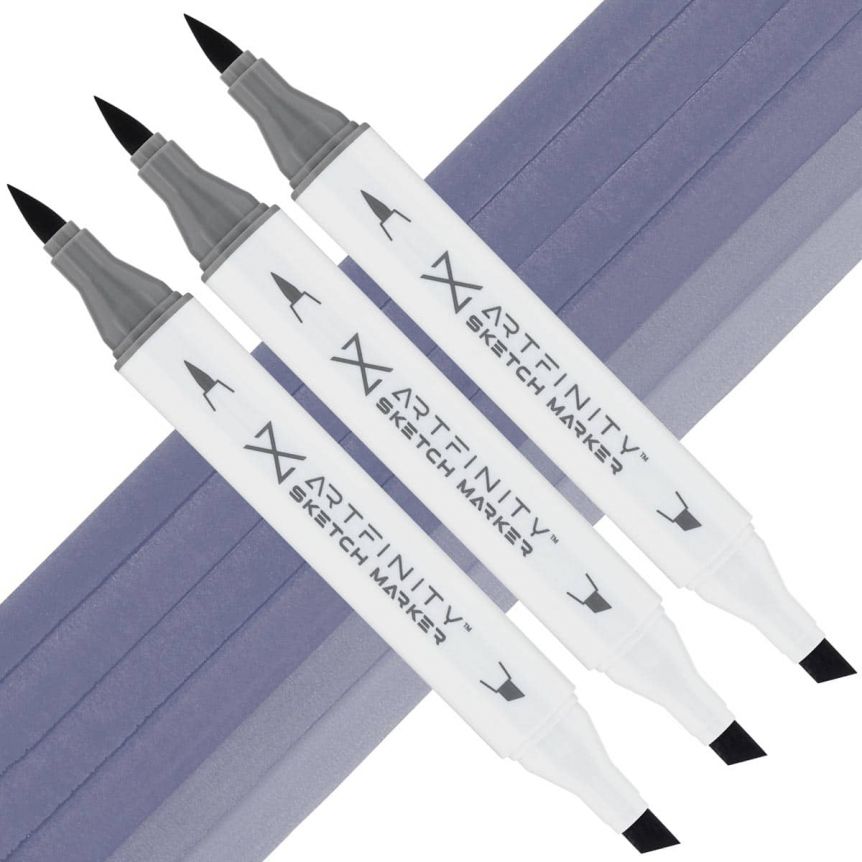 Artfinity Sketch Marker - Blueberry BV9-5, Box of 3