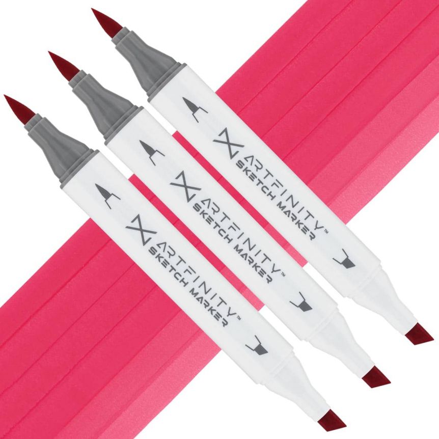 Artfinity Sketch Marker - Strawberry Popsicle R1-6, Box of 3