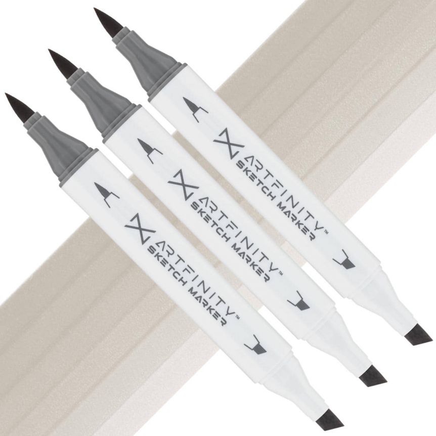 Artfinity Sketch Marker - Warm Grey 2 WG2, Box of 3