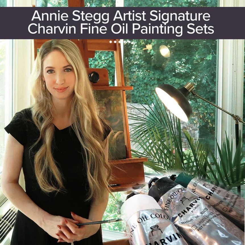 Annie Stegg Signature Charvin Fine Oil Painting Sets