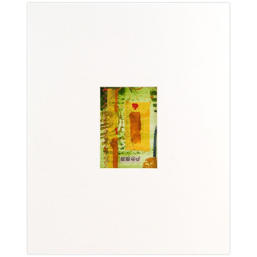 Viewpoint Artist Trading Card Mat Single White 8x10 (Pack of 10)