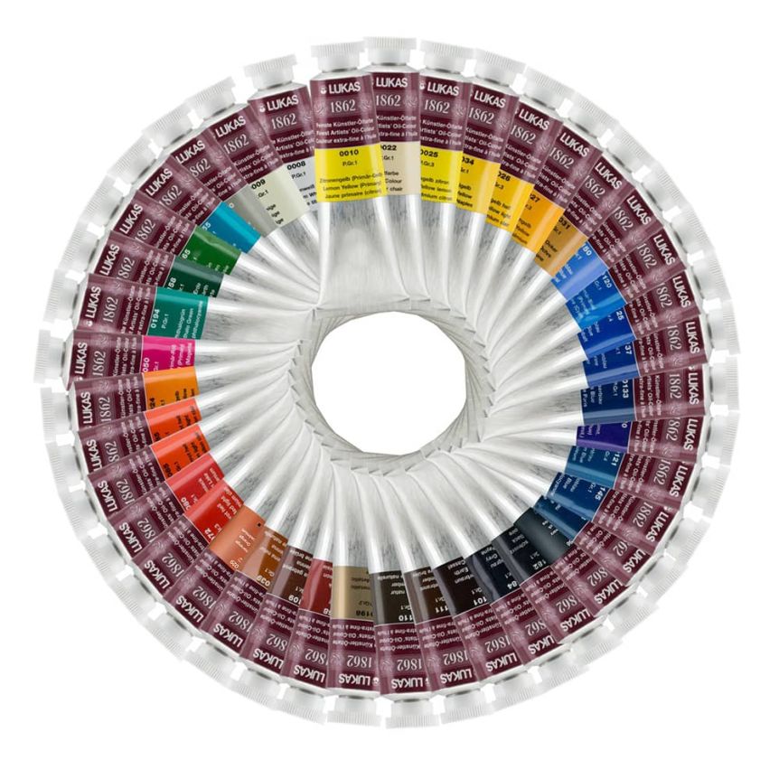 Lukas 1862 Oil Color Paints 37ml Spectrum Set of 40