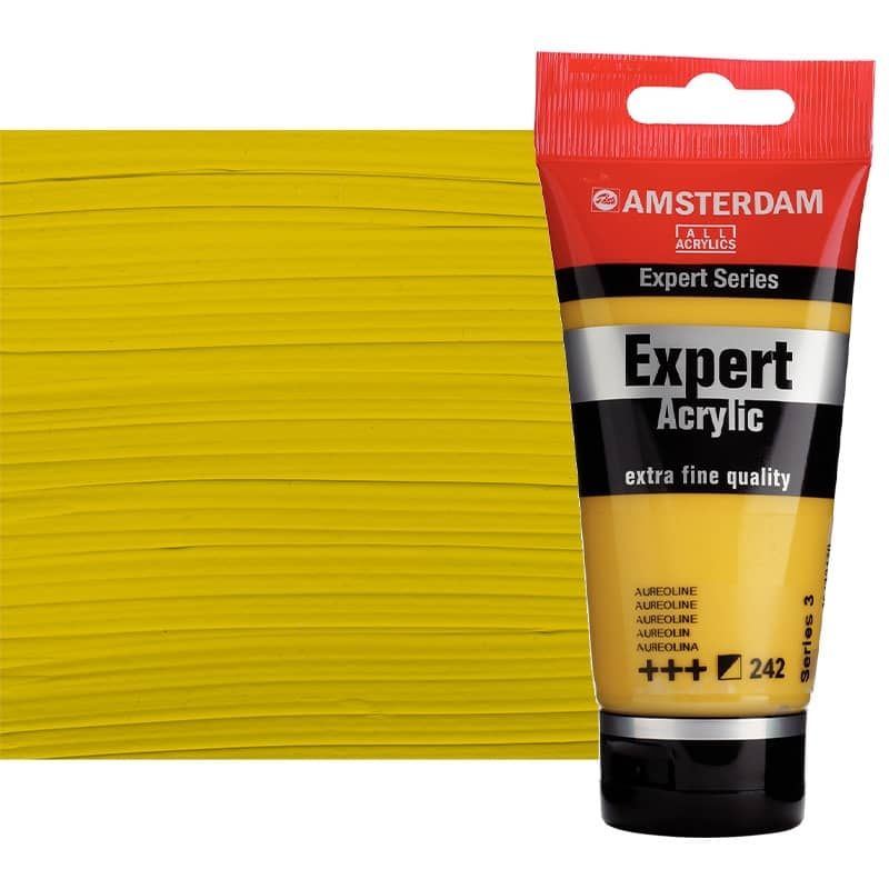 Amsterdam Expert Series Acrilico 75ml - Giallo Cadmio Medio, Colore Artista Di Alta Qualità, Prodotto In Olanda