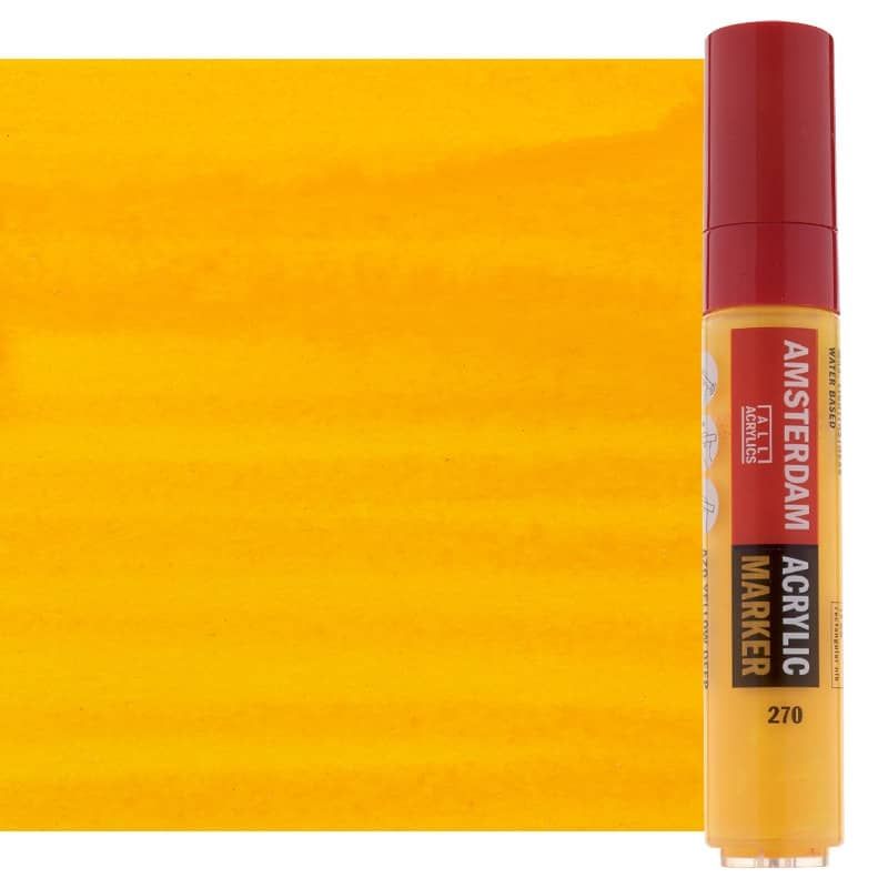 Amsterdam Acrylic Marker 15 mm Azo Yellow Deep