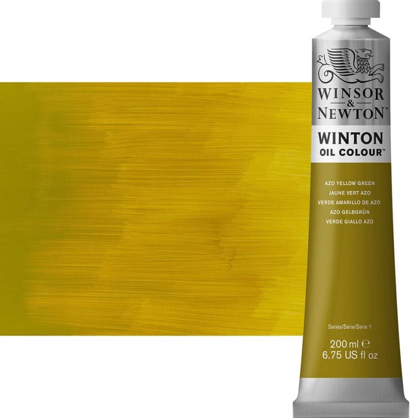 Winton Oil Color 200ml Azo Yellow-Green