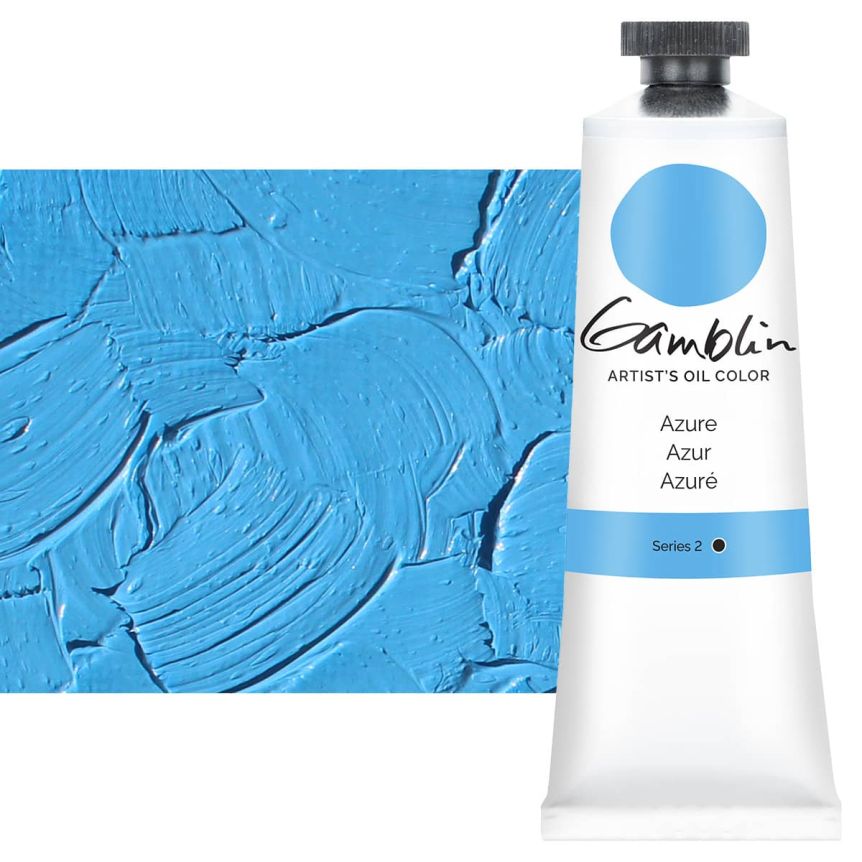 Gamblin Artists Oil - Azure, 37ml Tube