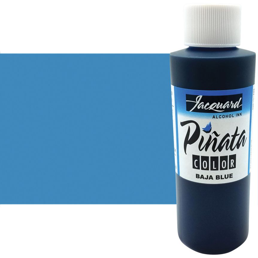 Jacquard Pinata Alcohol Ink - Baja Blue, 4oz