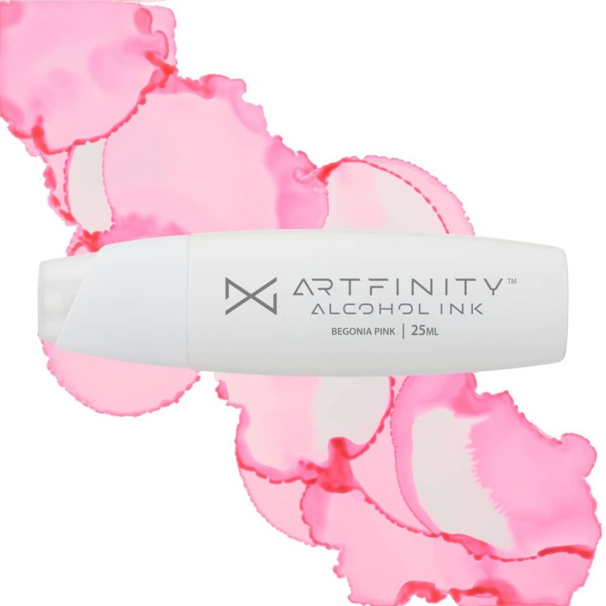 Artfinity Alcohol Ink - Begonia PInk - RV3-15, 25ml