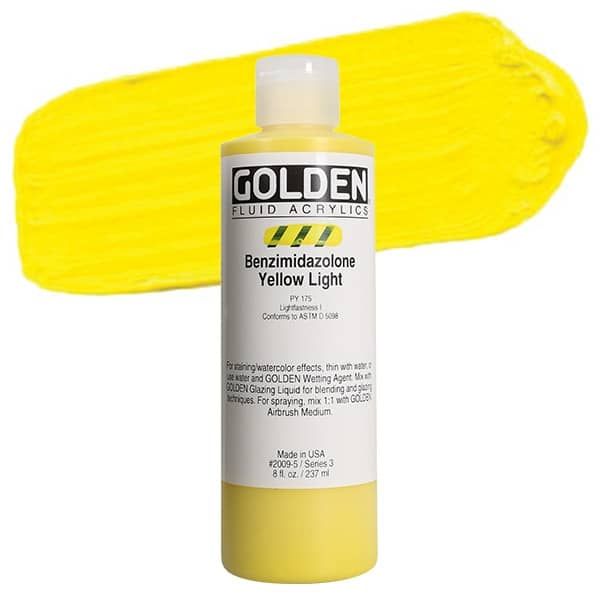 Golden Fluid Acrylic 1 oz. Hansa Yellow Opaque
