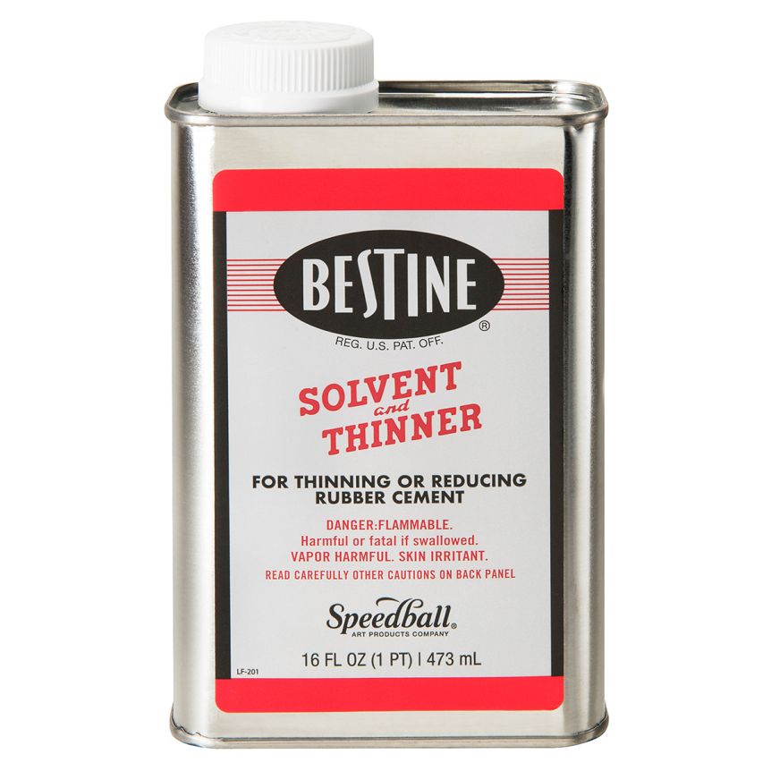 Bestine Solvent and Thinner, 16 oz Pint