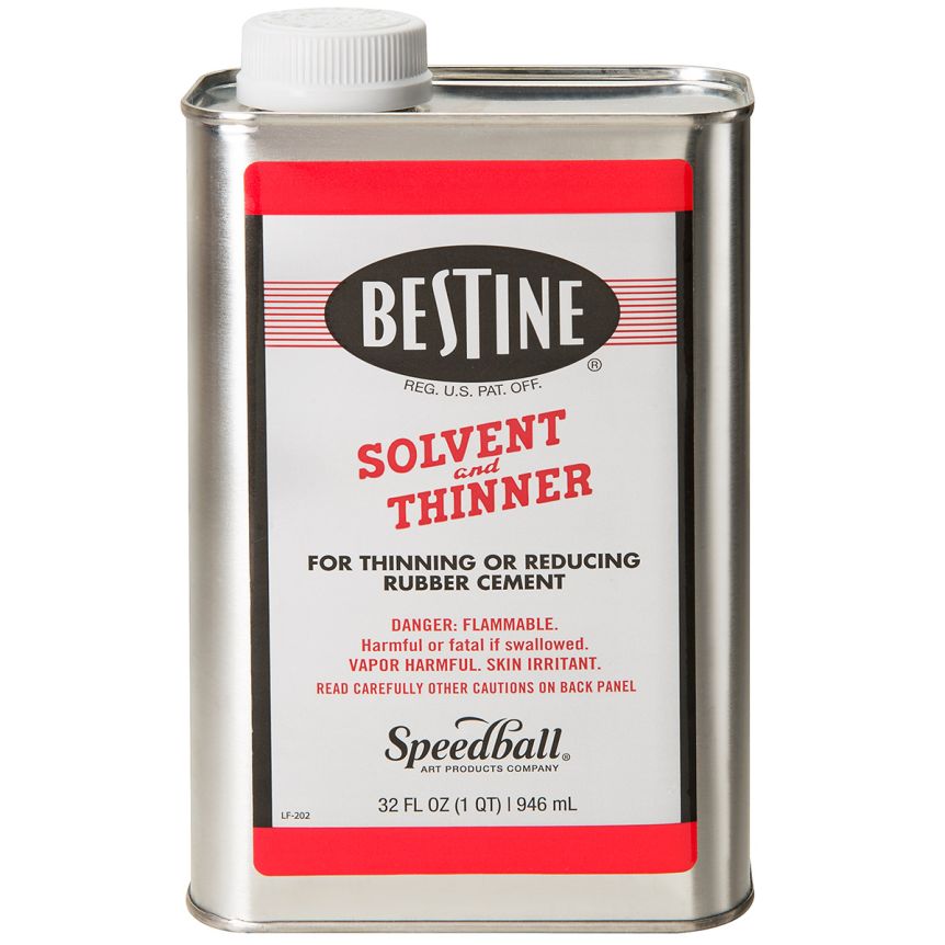 Bestine Solvent and Thinner, 32 oz Quart