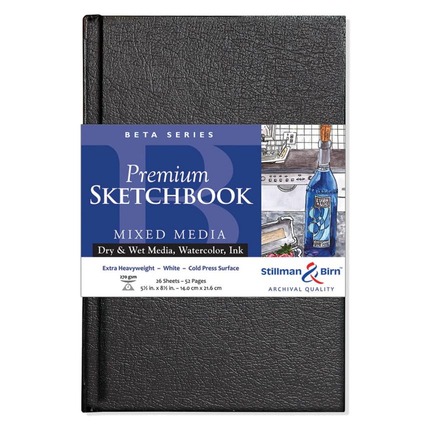 Stillman & Birn Gamma Series 4 x 6 Hardbound Sketchbook