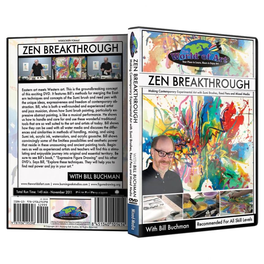 Bill Buchman - Video Art Lessons "Zen Breakthrough: Figure Drawing Techniques" DVD