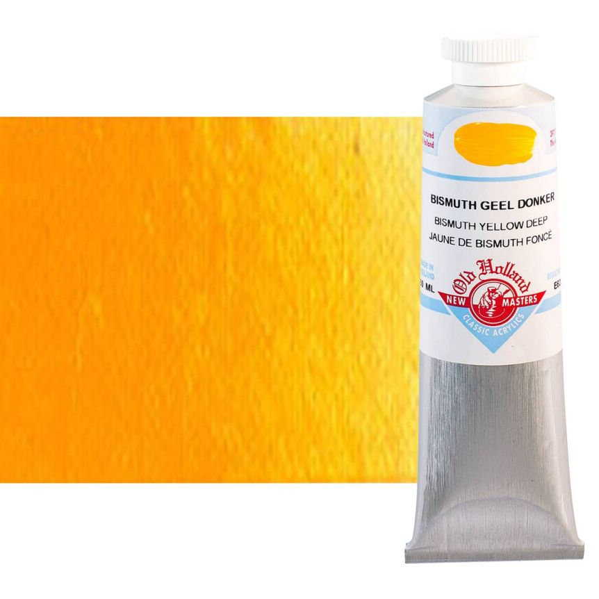 Old Holland New Masters Classic Acrylic Colors Bismuth Yellow Deep 60 ml