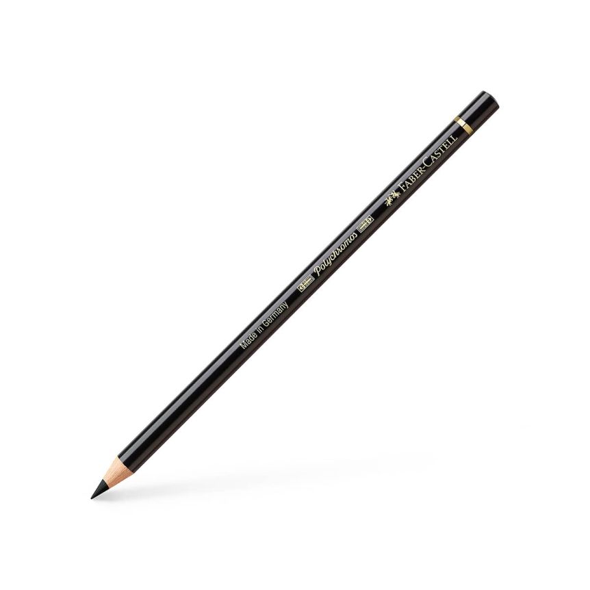 Faber-Castell Polychromos Pencil, No. 199 - Black