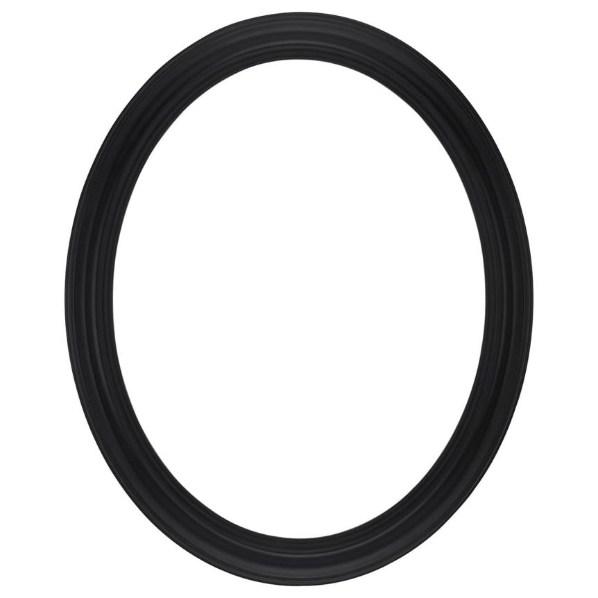 Ambiance Oval Frame - Black, 8"x10"