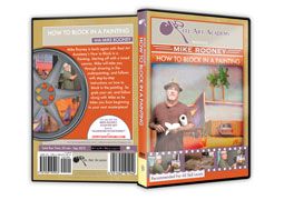 Reel Art Academy DVDs "How to Block in a Painting" DVD with Mike Rooney