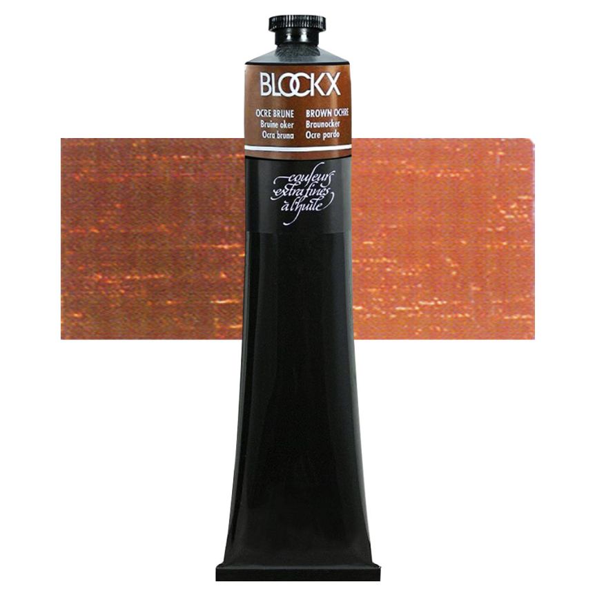 Blockx Oil Color 200 ml Tube - Brown Ochre