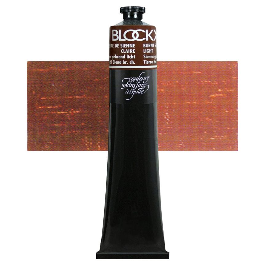 Blockx Oil Color 200 ml Tube - Burnt Sienna Light
