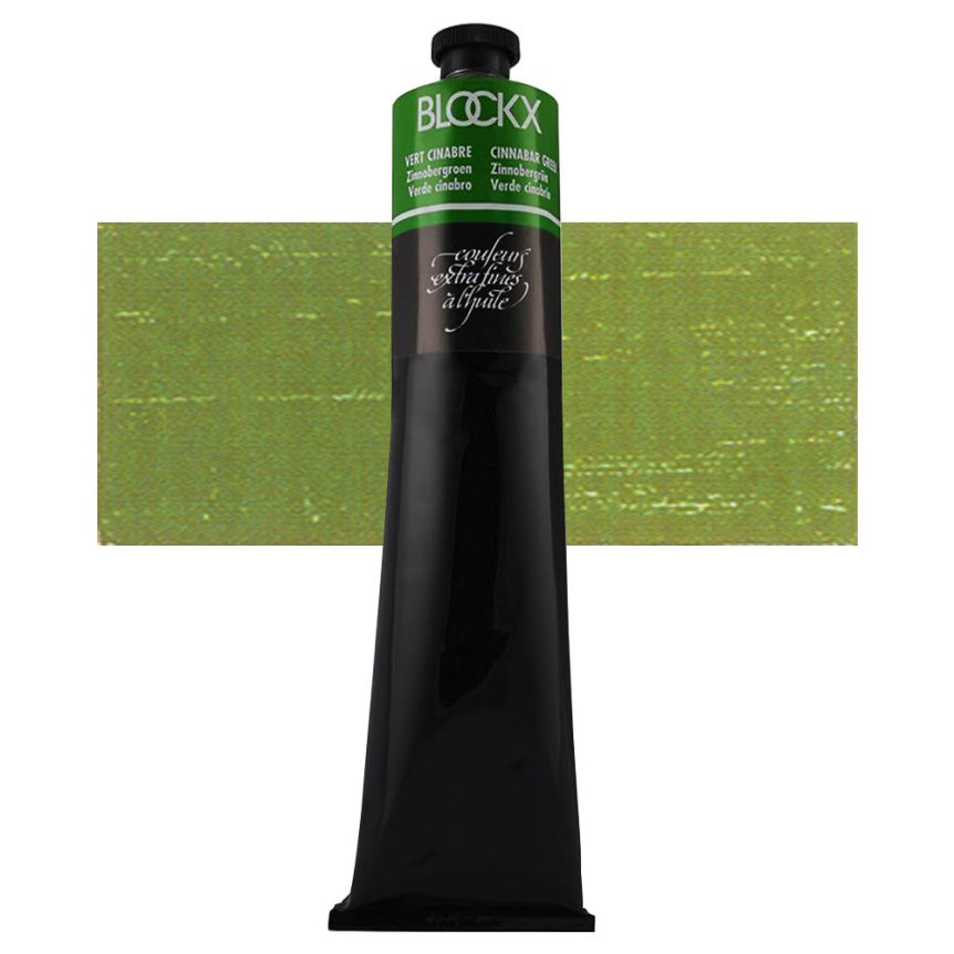 Blockx Oil Color 200 ml Tube - Cinnabar Green