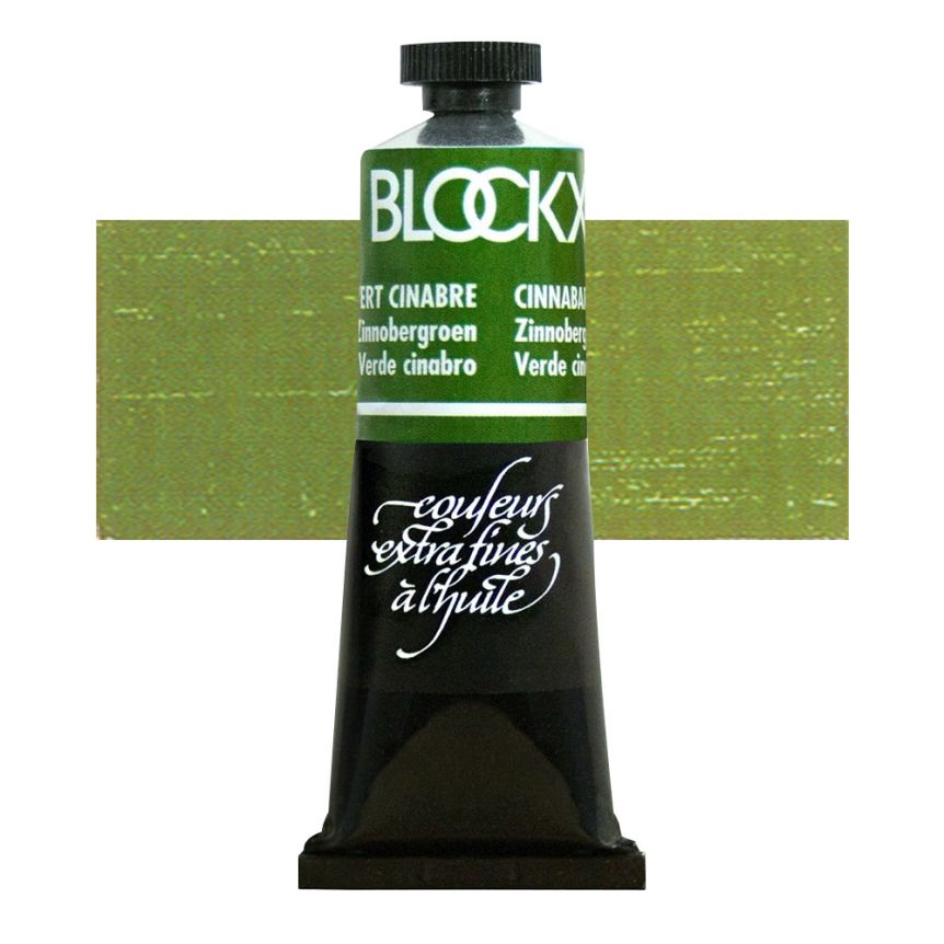 Blockx Oil Color 35 ml Tube - Cinnabar Green
