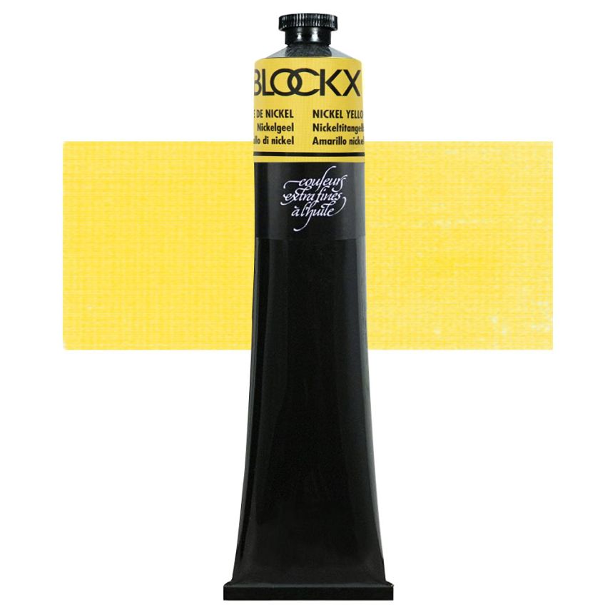 Blockx Oil Color 200 ml Tube - Nickel Yellow

